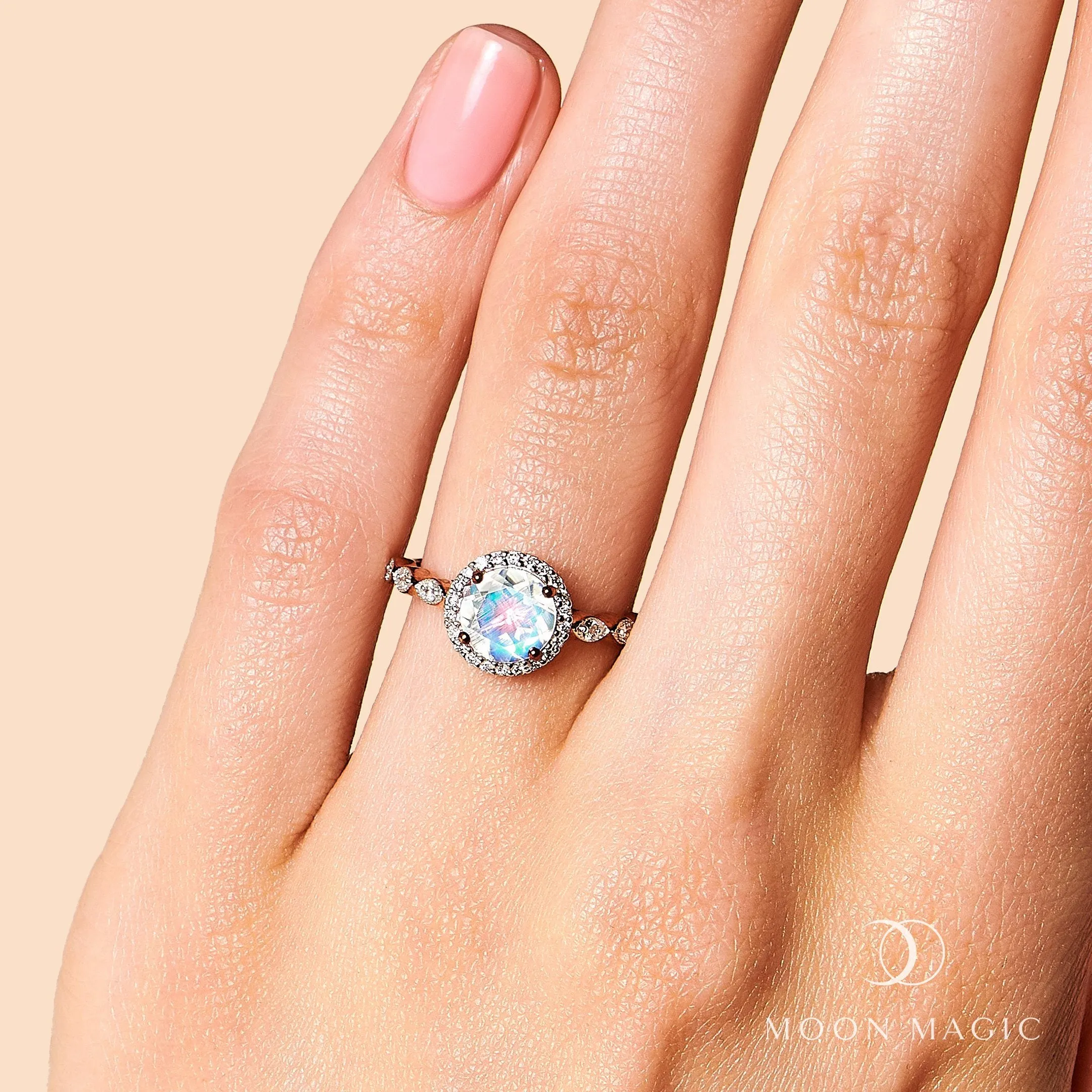 Moonstone Diamond Ring - Soulmate