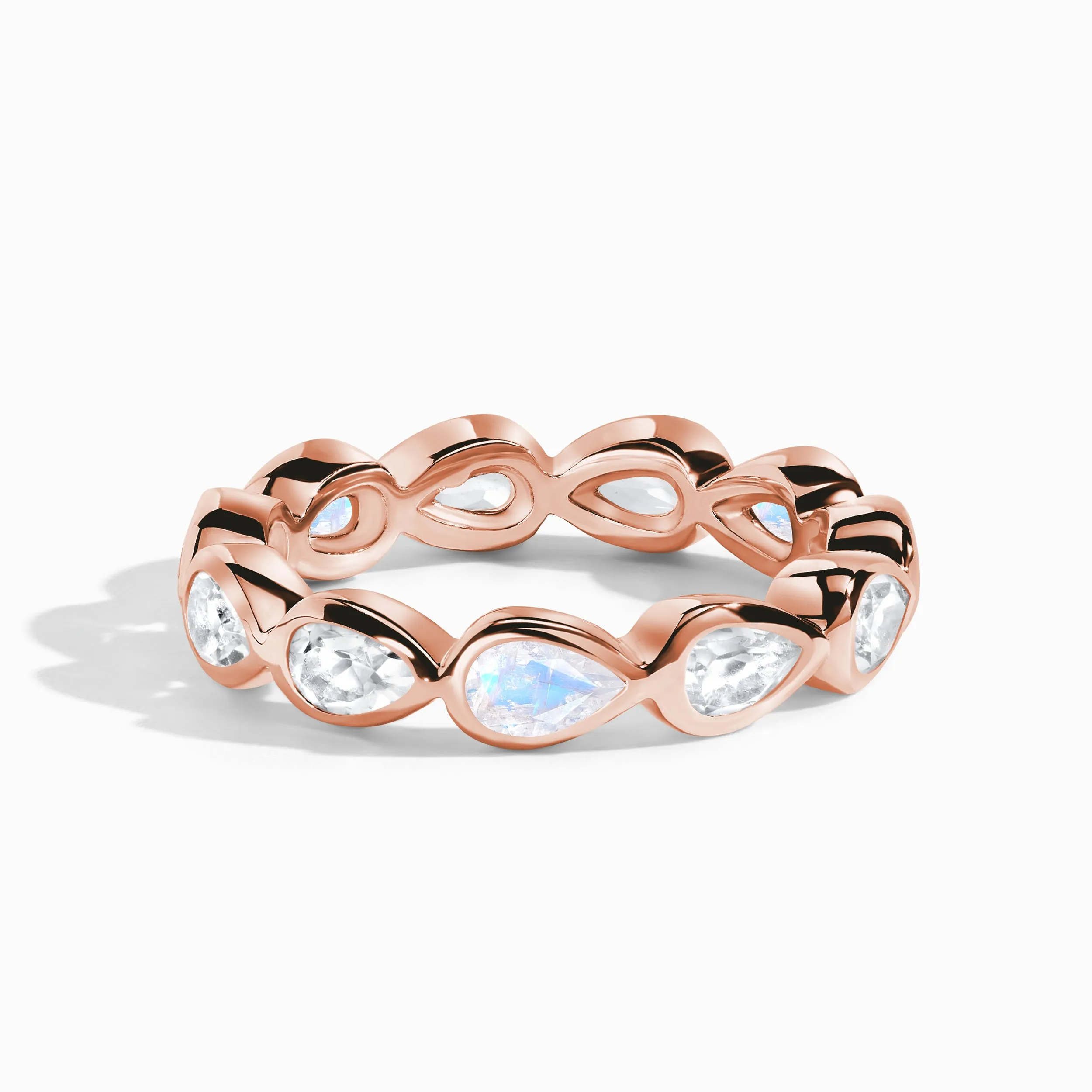 Moonstone Ring - The Fiery