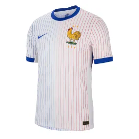 Nike Men's France 2024/25 Dri-FIT ADV Away Jersey White/Bright Blue