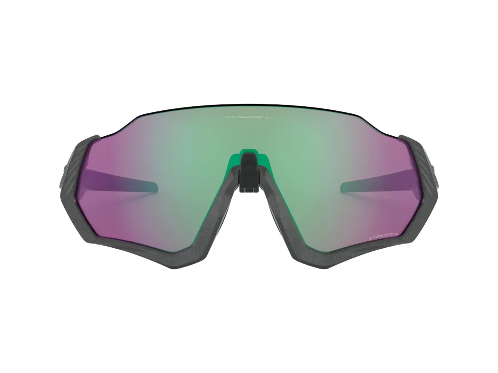 Oakley Flight Jacket Matte Steel with Prizm Road Jade