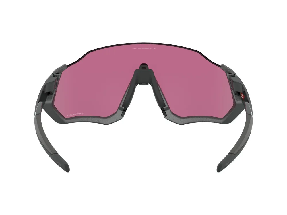 Oakley Flight Jacket Matte Steel with Prizm Road Jade