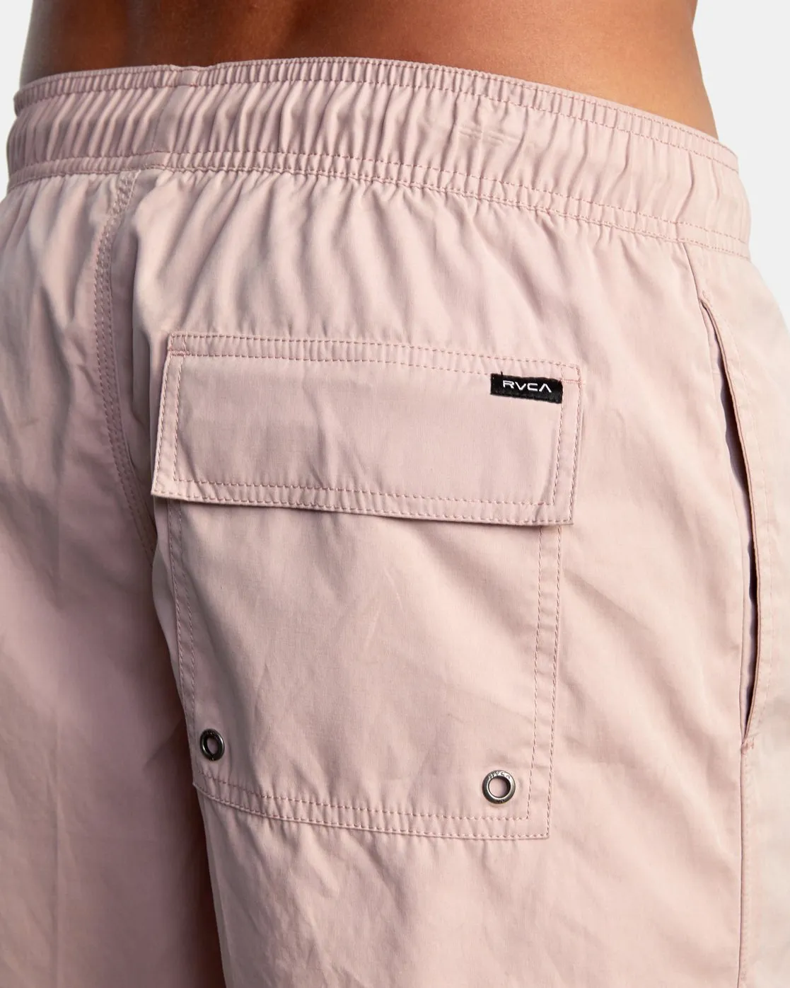 Opposites Elastic Waist 2 17 Boardshorts - Pale Mauve