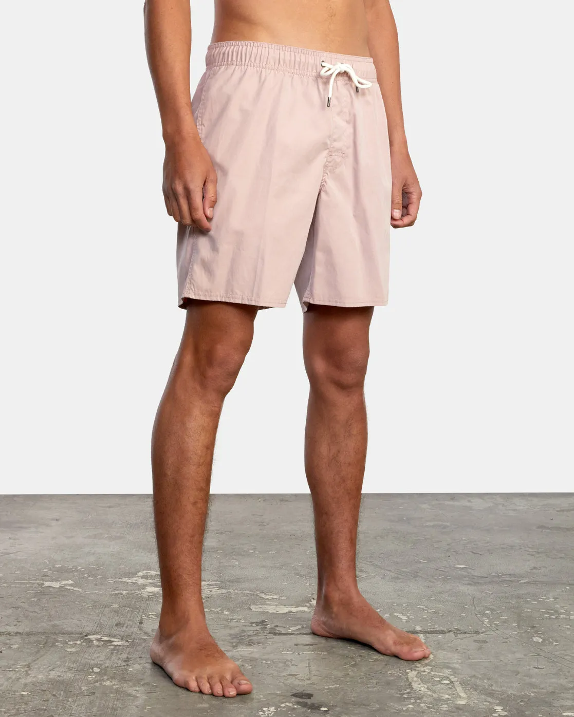 Opposites Elastic Waist 2 17 Boardshorts - Pale Mauve