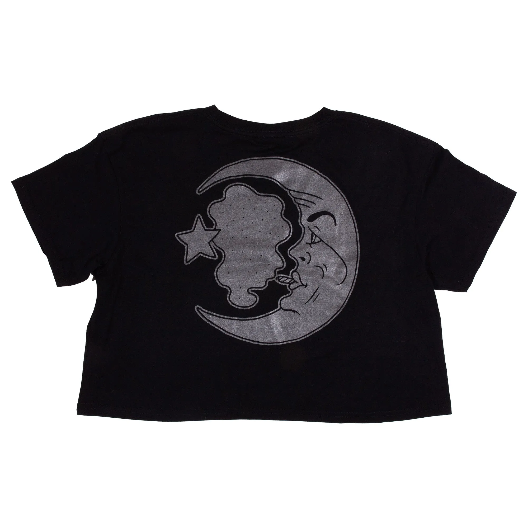 Orchard Mystifying Moon Crop Tee Black