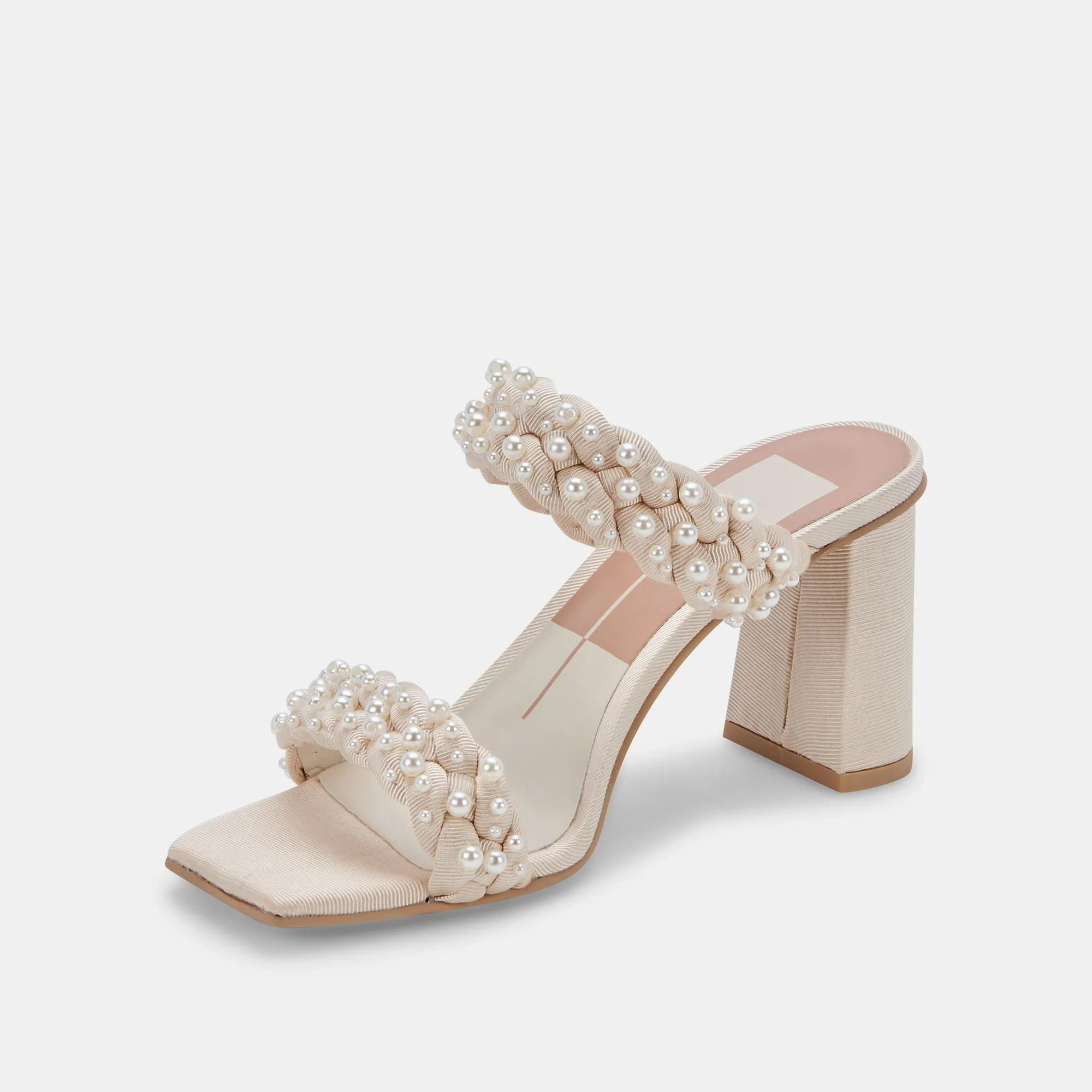 PAILY PEARL HEELS VANILLA PEARLS - re:vita