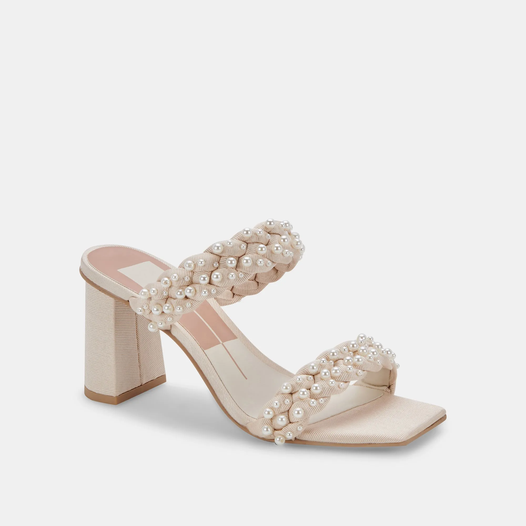 PAILY PEARL HEELS VANILLA PEARLS - re:vita