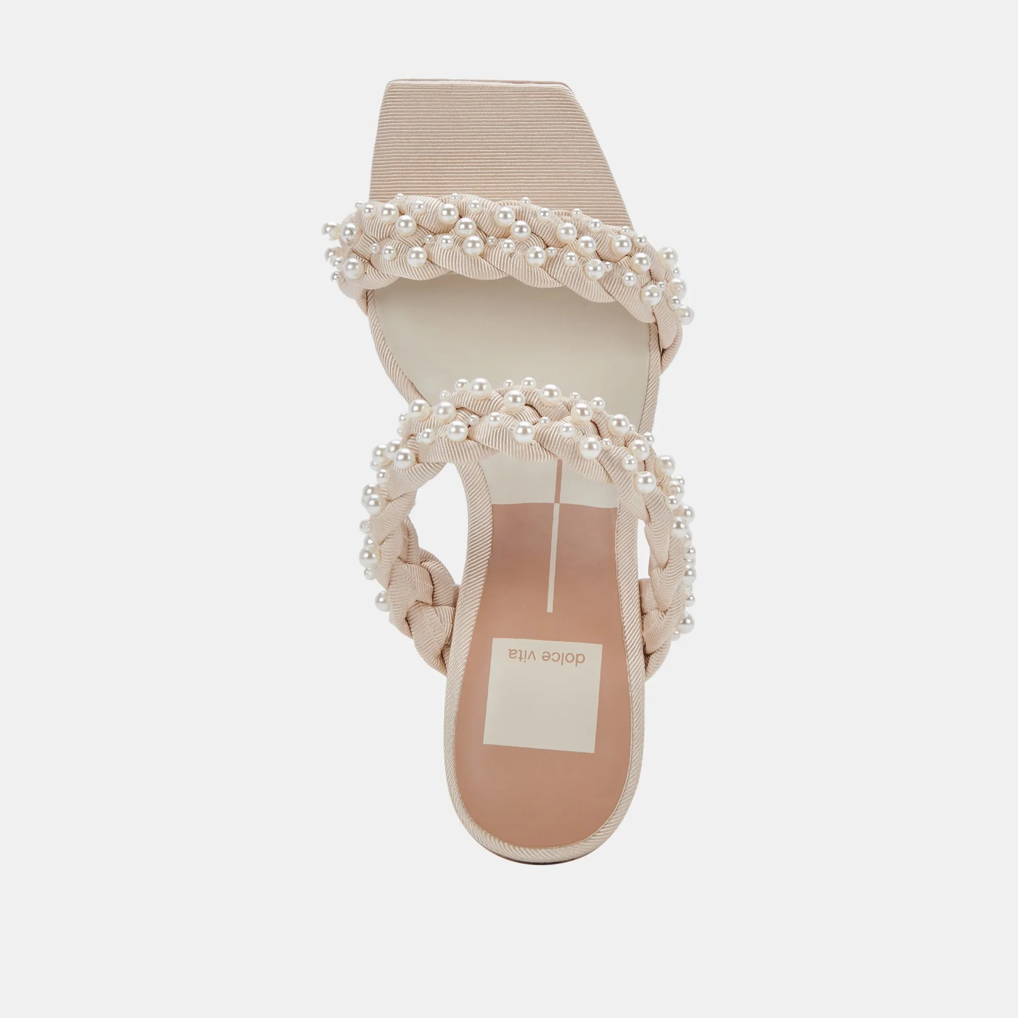 PAILY PEARL HEELS VANILLA PEARLS - re:vita