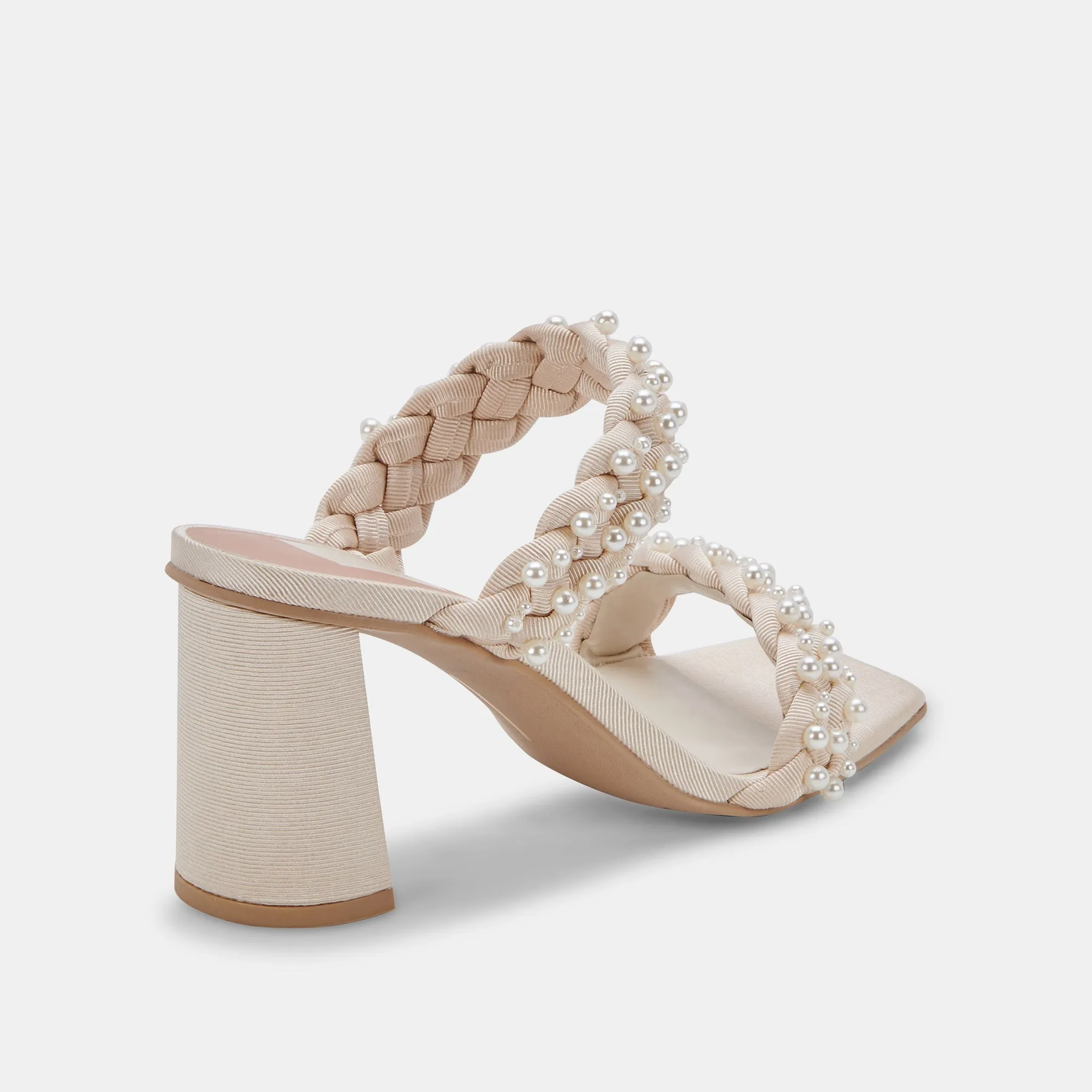 PAILY PEARL HEELS VANILLA PEARLS - re:vita