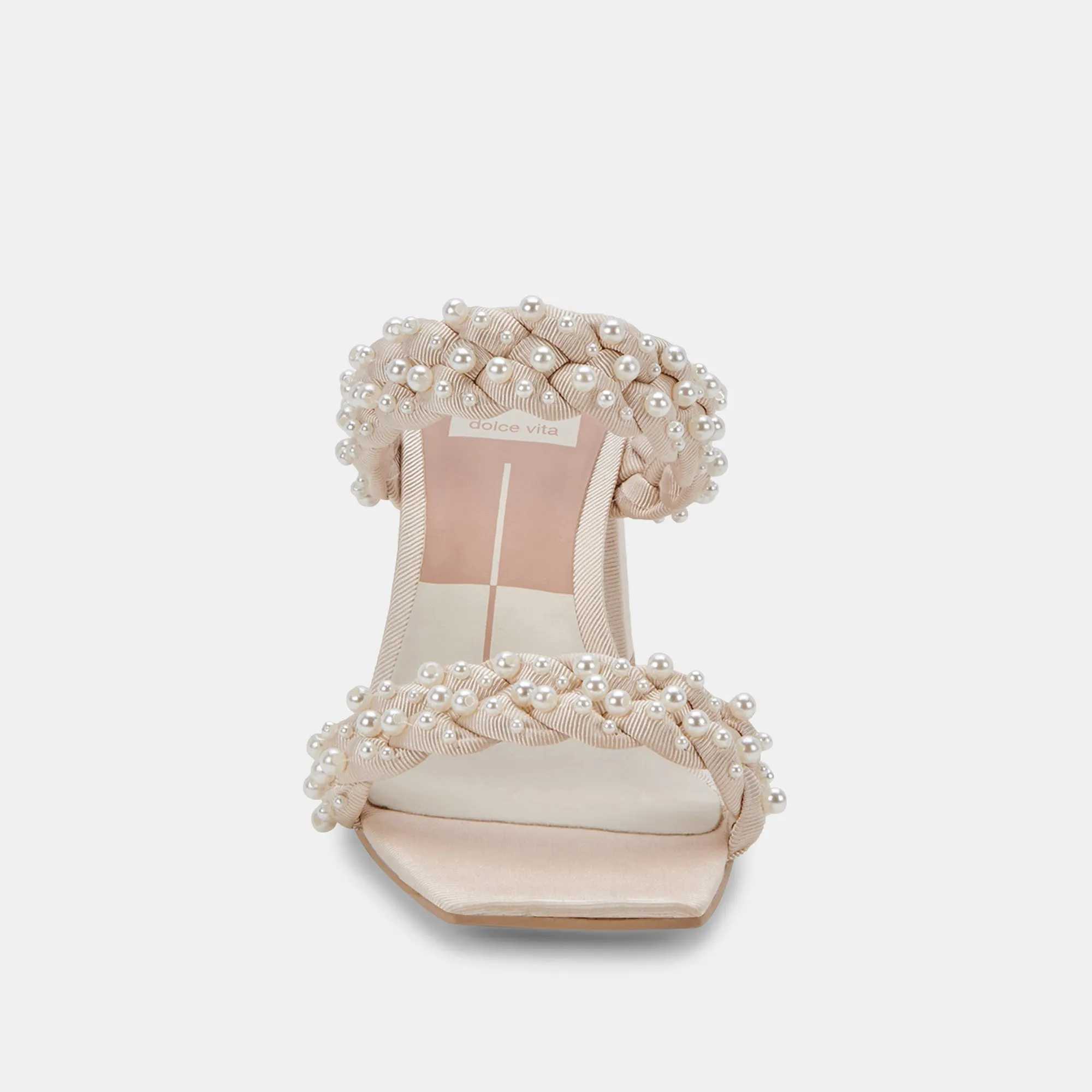 PAILY PEARL HEELS VANILLA PEARLS - re:vita