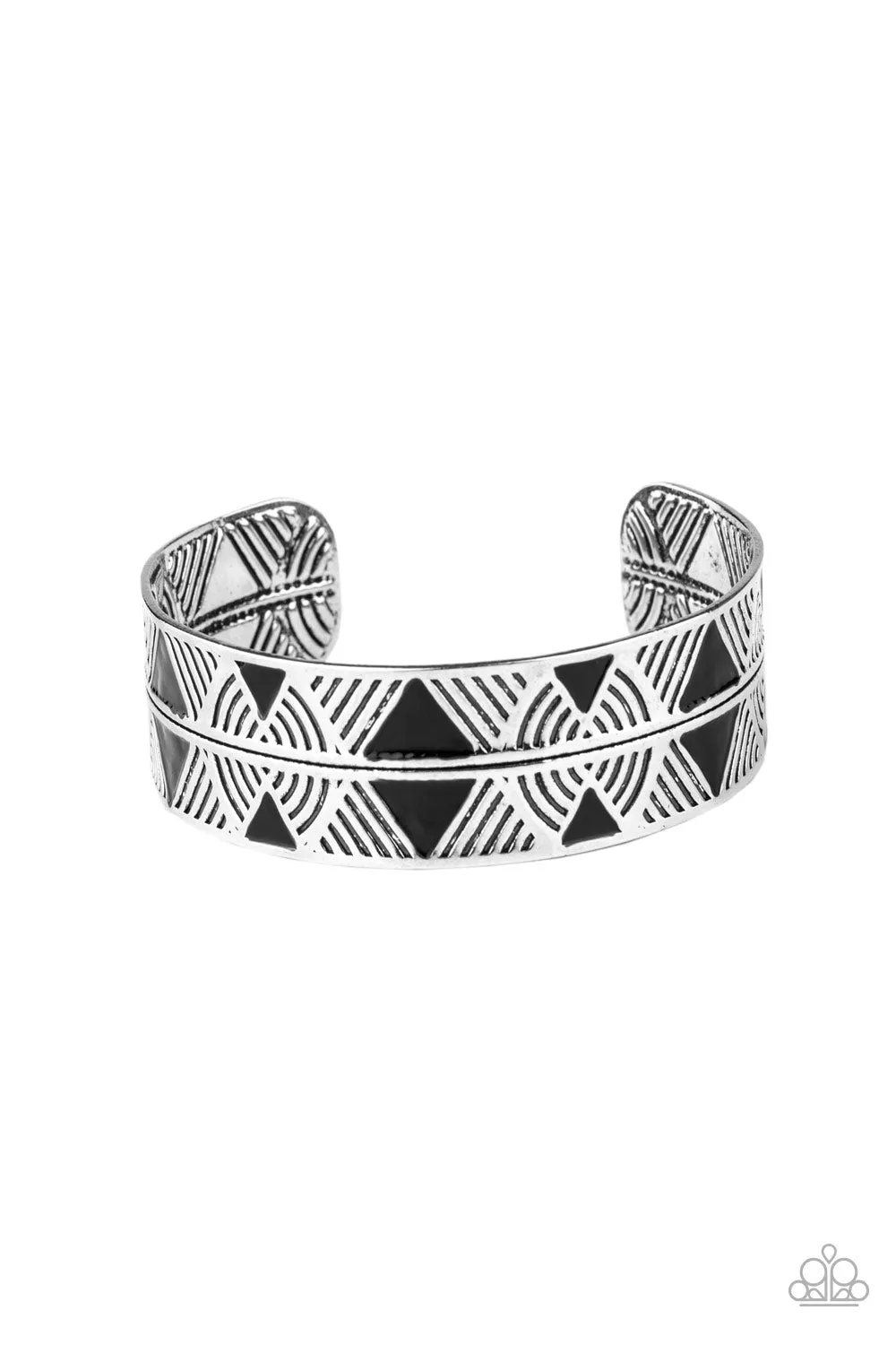 Paparazzi Bracelet ~ Hidden Glyphs - Black