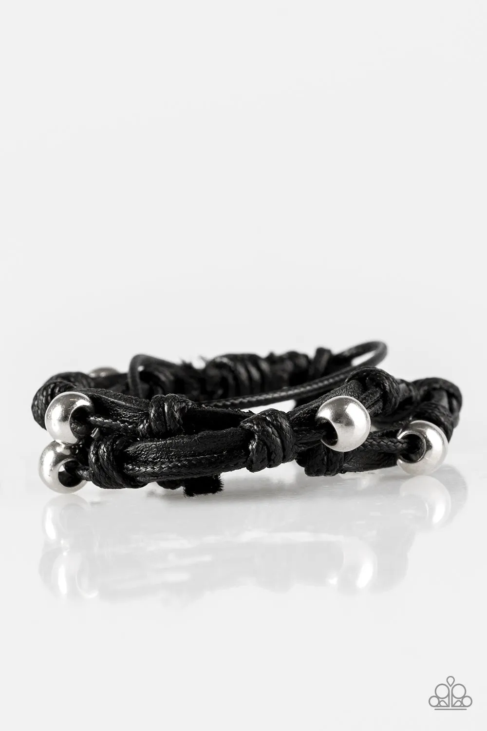 Paparazzi Right To Ride Black Urban Bracelet