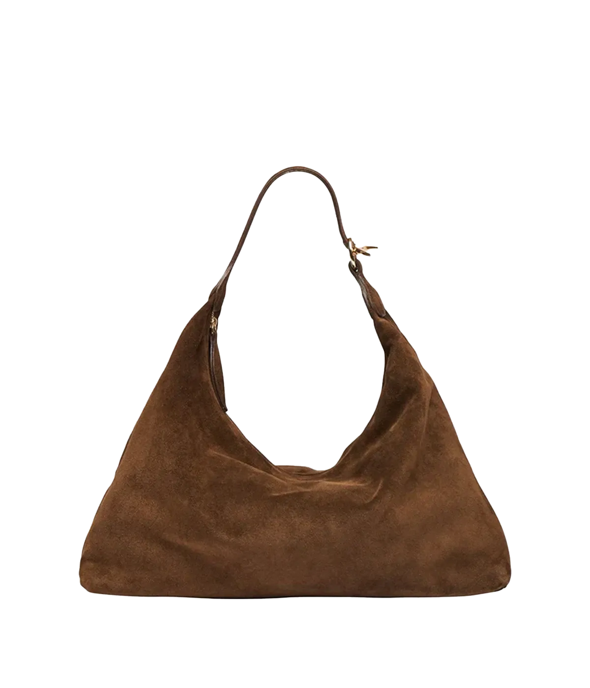 Pillow Shoulder Bag in Brown