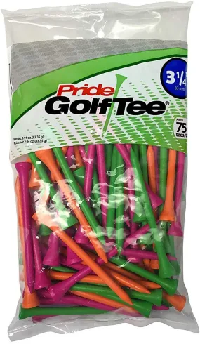 Pride Sports Wood Golf Tees 3.25