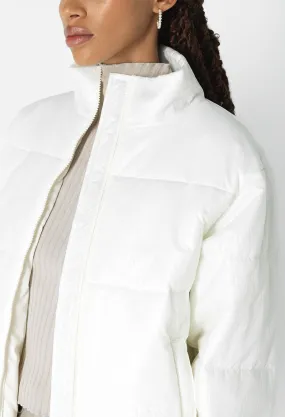 Puffer Jacket / White