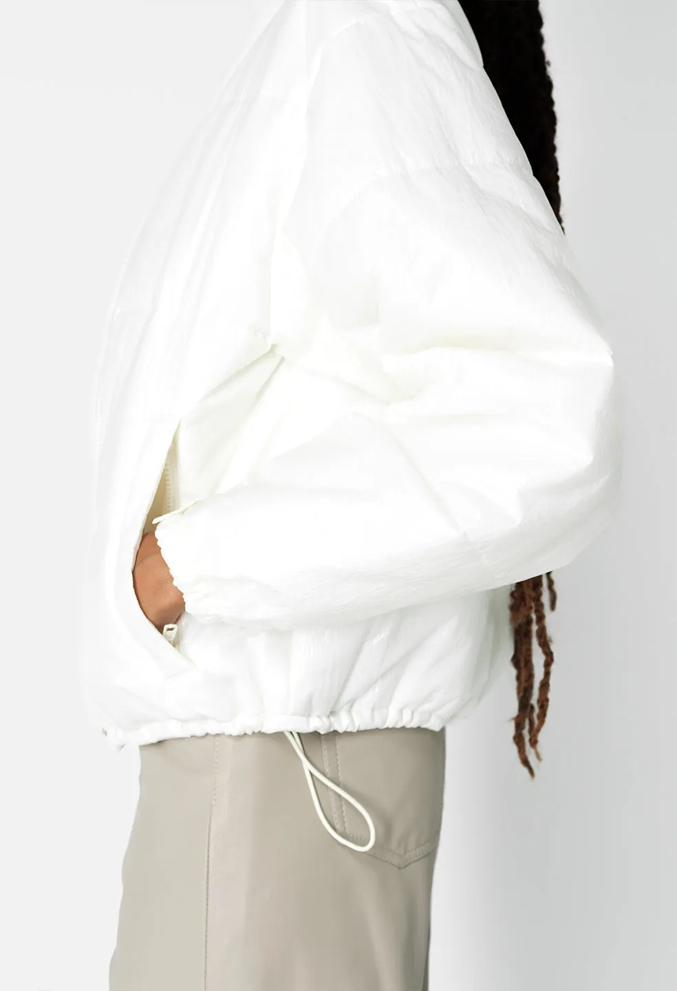 Puffer Jacket / White