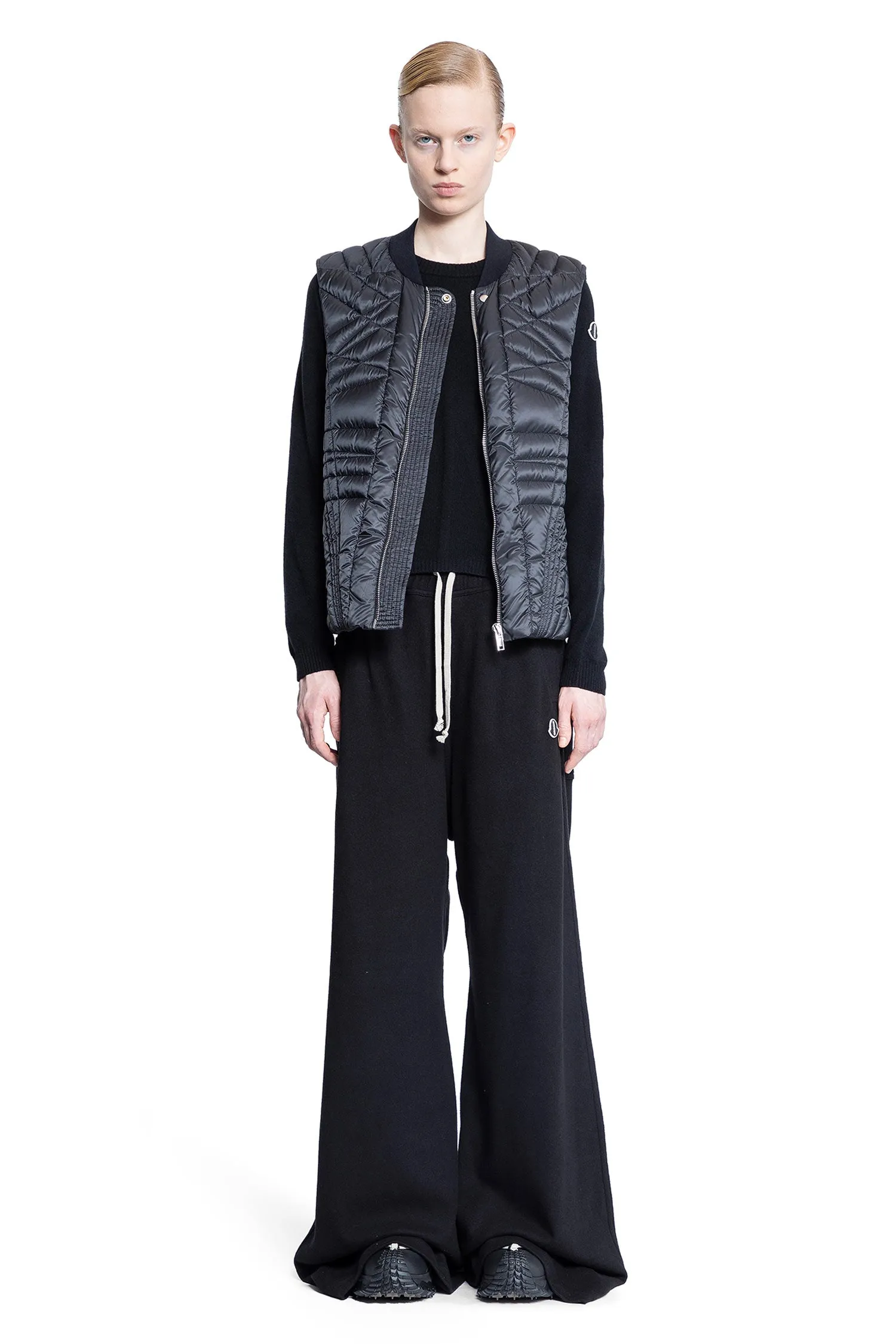 RICK OWENS WOMAN BLACK TROUSERS