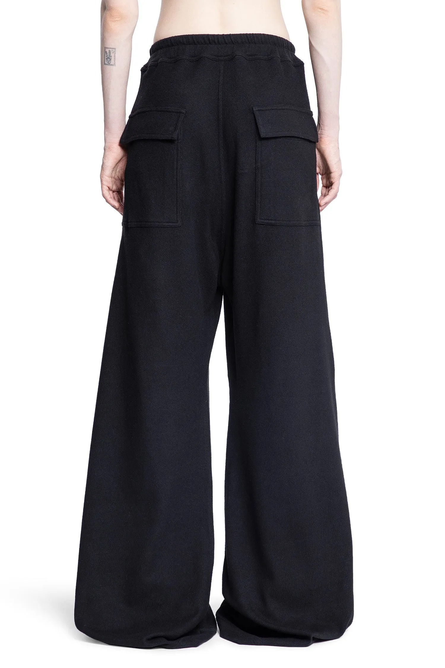 RICK OWENS WOMAN BLACK TROUSERS