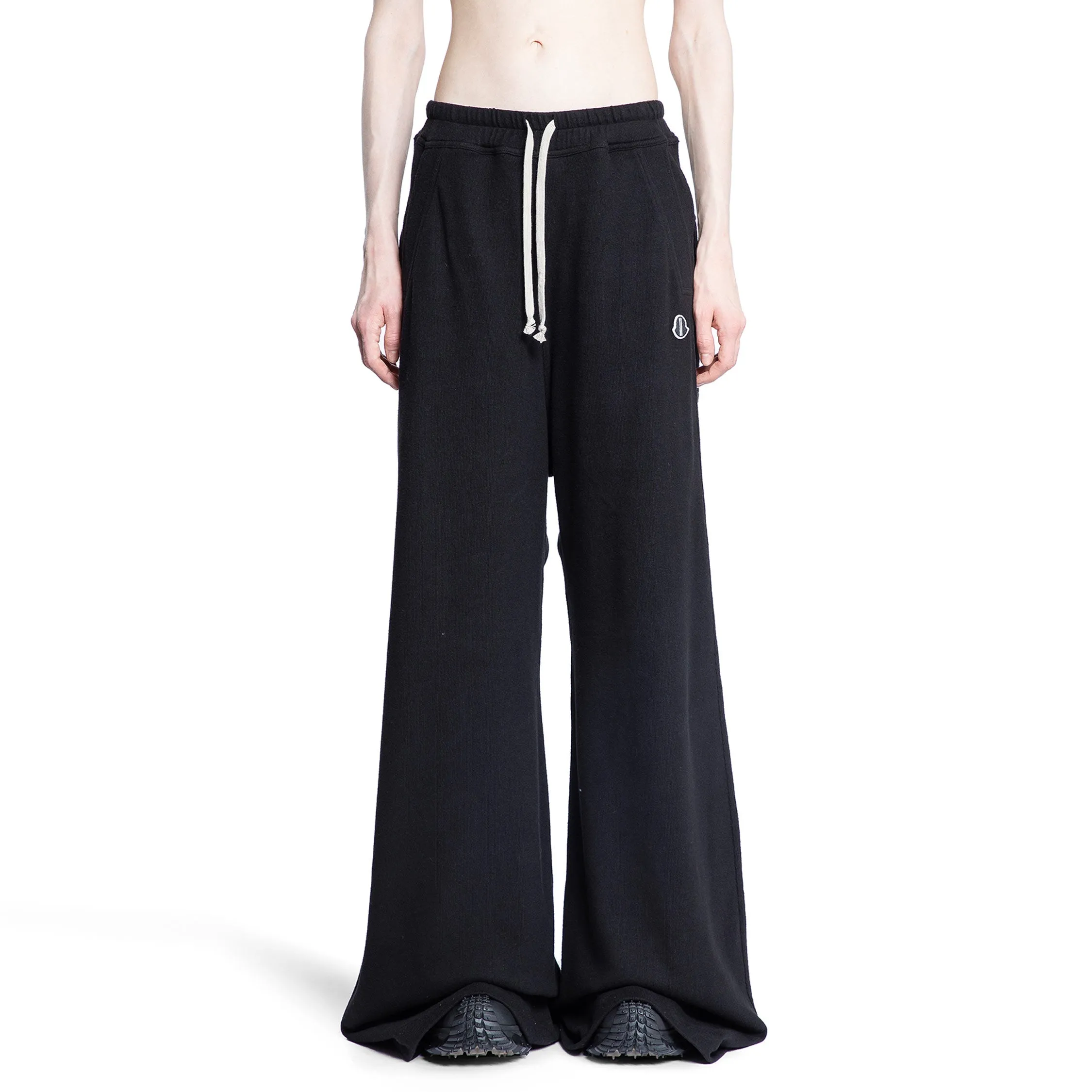 RICK OWENS WOMAN BLACK TROUSERS