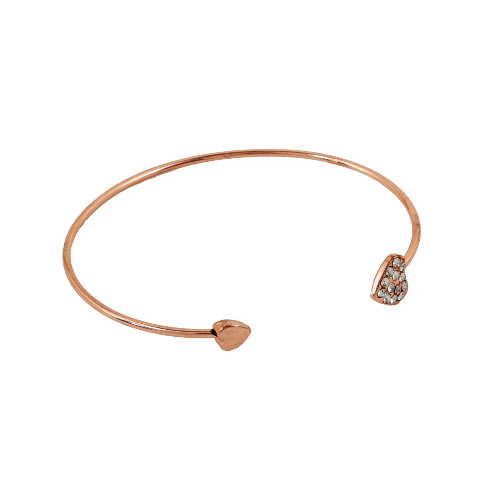 Rose Gold Heart Bracelet