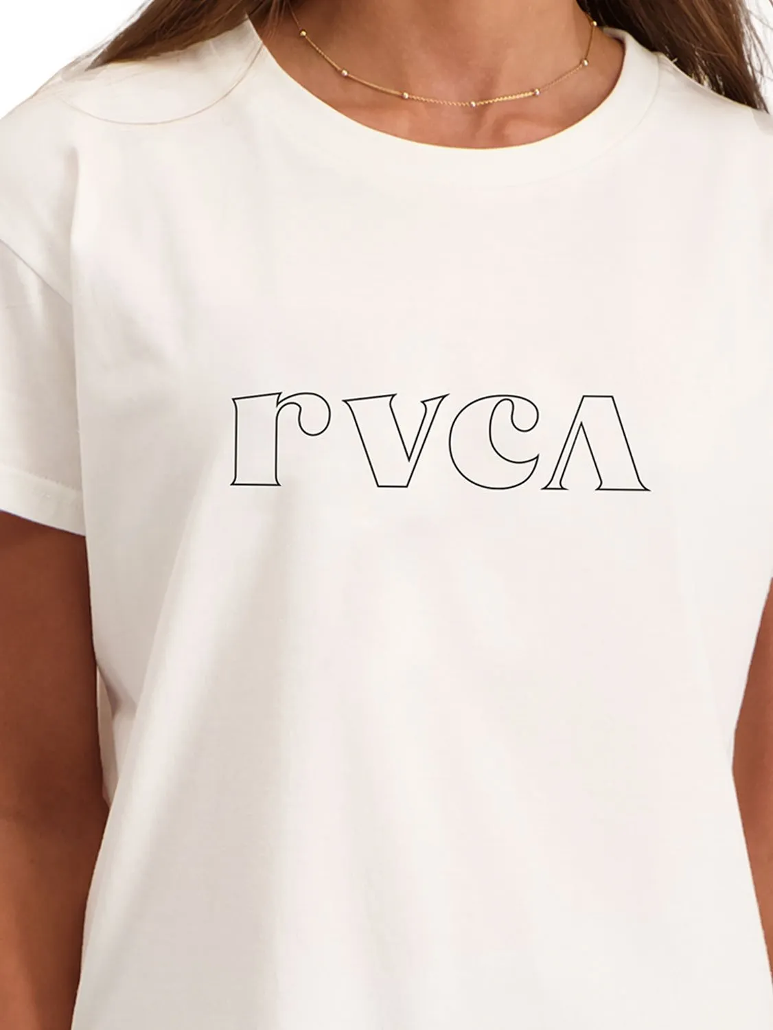 RVCA Ladies Curl Keyline T-Shirt