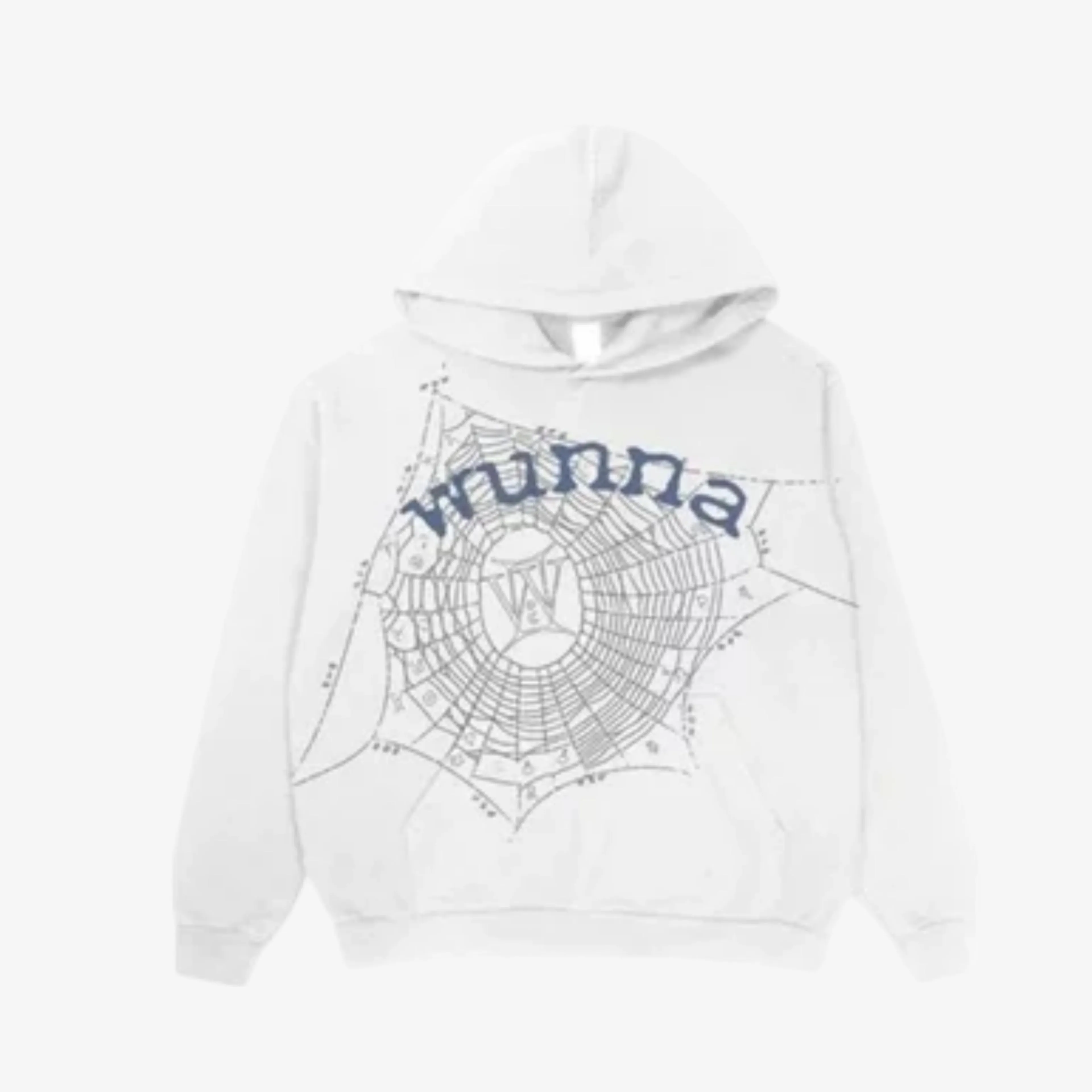 Sp5der 'Wunna' Pullover Hoodie White SS20