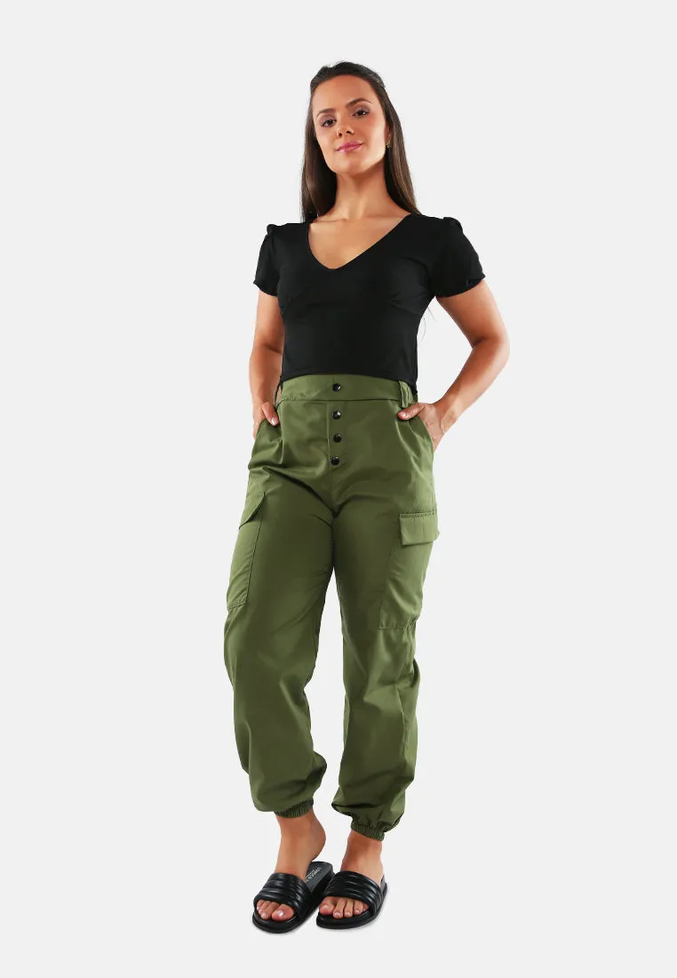 Style Up Cargo Belted Pant