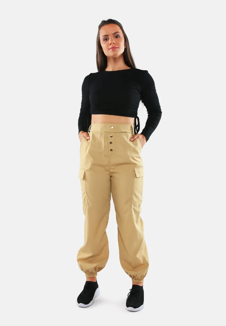 Style Up Cargo Belted Pant