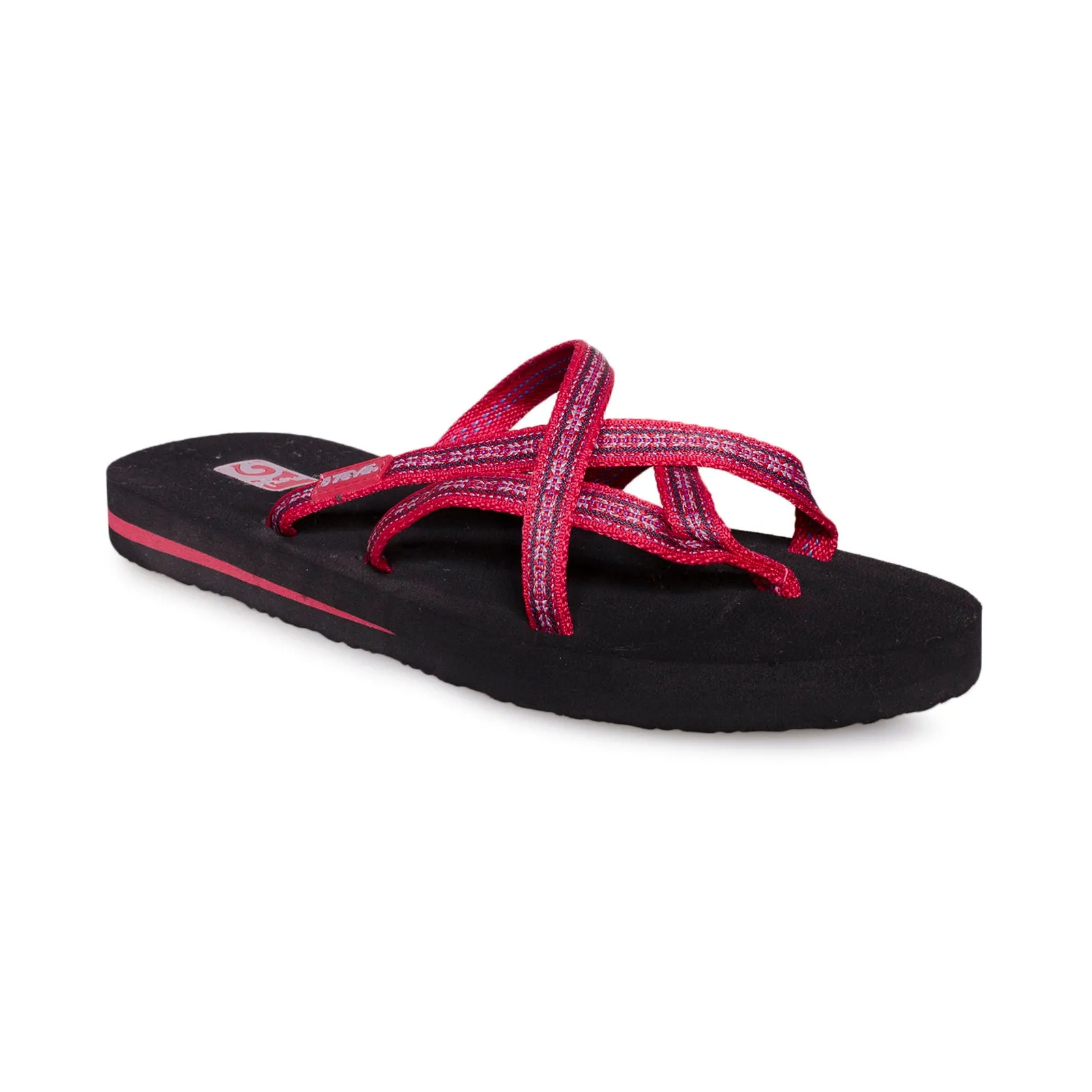 Teva Olowahu Pintado Red Sandals - Women's