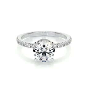 Vivienne Lab Grown Diamond Ring -14K White Gold