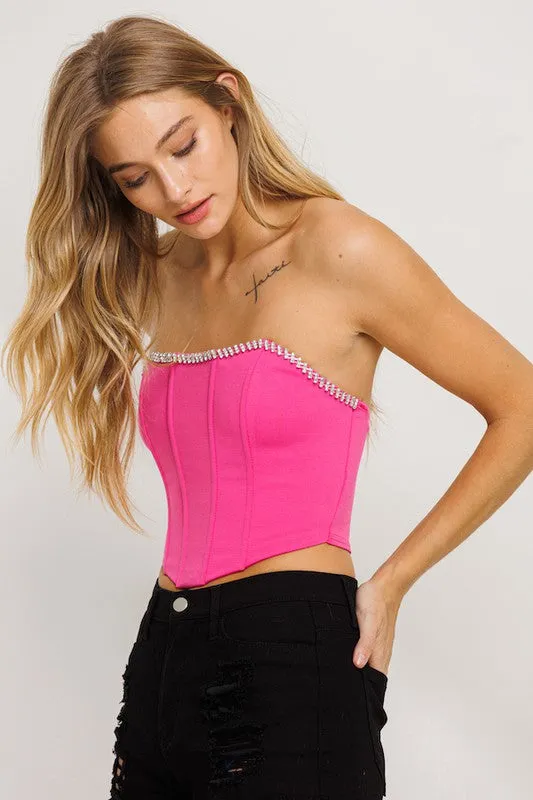 Women's Ponte Tube Top