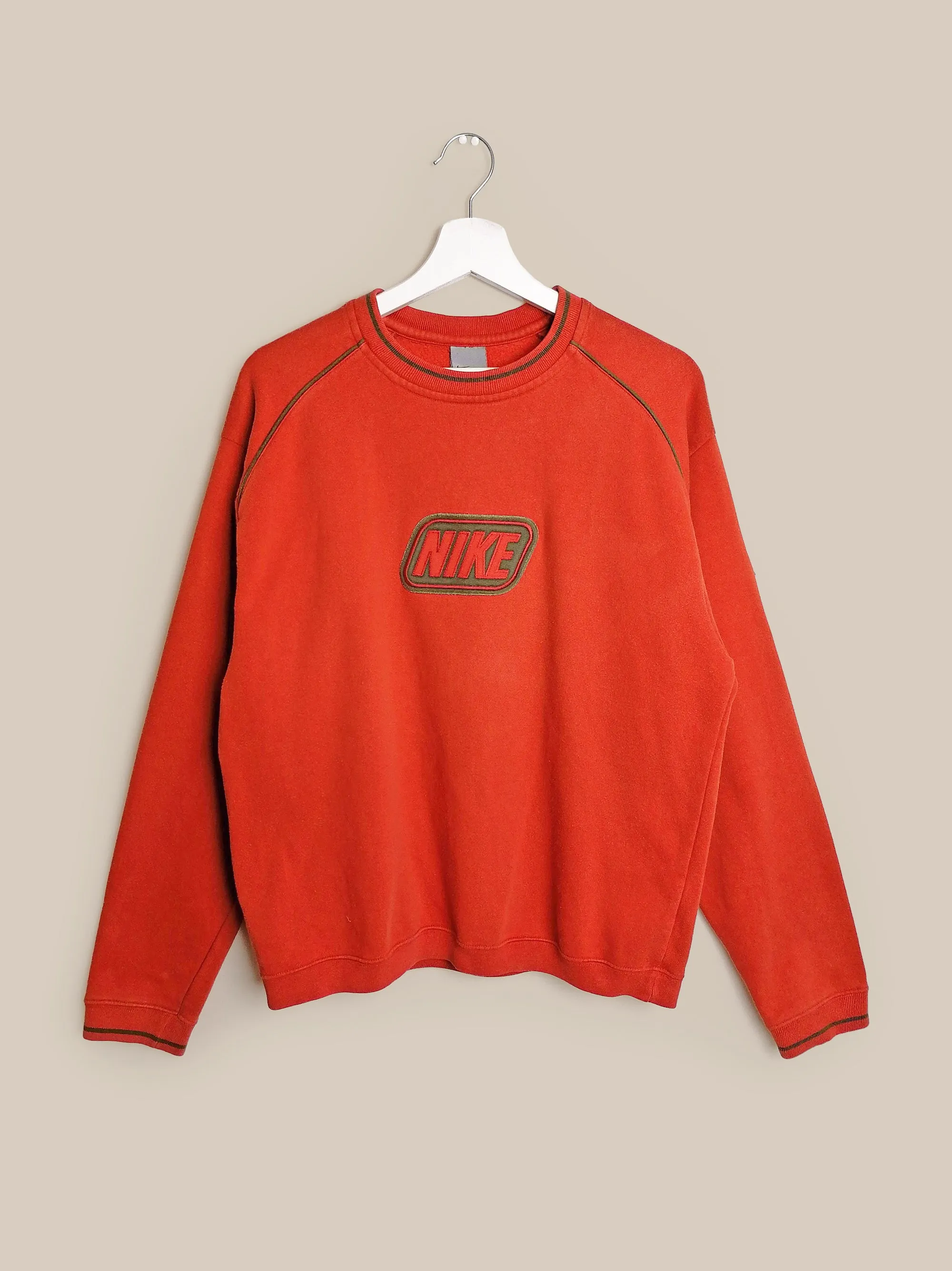 Y2K NIKE Pumpkin Spice Sweatshirt - size M-L / height 164 -176 cm